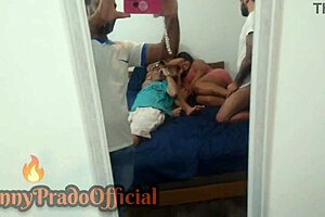 I met Nicoly Mattos and licked her pussy until she came