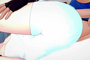 La Vagina De Tv Woman Esta Muy Apretada Quitandole La Toalla Para Follar