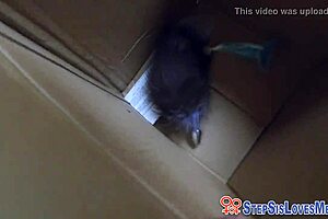 Watch this teen amateur moan during her pov anal session