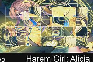Harem Girl Alicia In Anime Adventure