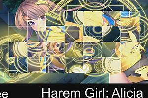 Harem Girl Alicia In Anime Adventure