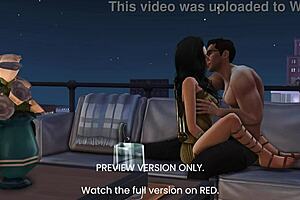3D hentai adventure: Simlishdzire’s forbidden romance with Peggy