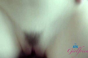 venus vixen sucking and riding hairy pussy