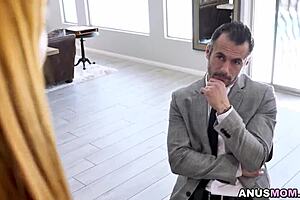 Professor Brock Cooper Fucks Lauren Phillips In The Ass For A Pass