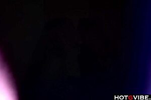 I feel so excited watching this hot blonde strip and finger herself on the pole.