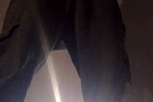 just a casual homemade ebony clip with amateur creampie action