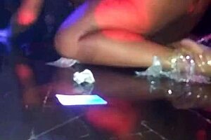 cherise roze strips at halloween party in philly