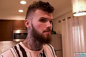 i joined two busty shemales for wild anal threesome