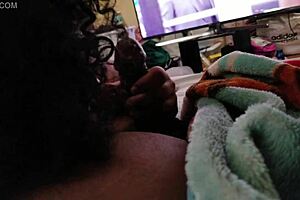 bbw latina amateur sucking cock early morning