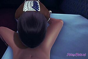 进击的巨人Hentai Mikasa喷水