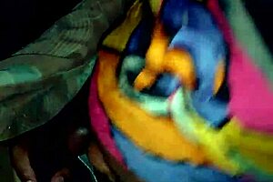 my black teen girlfriend takes control and tops me in our casual hookup