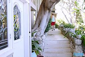 small tits teen lola fae fucked outdoors by michael swayze's big cock, damn hot! 😍