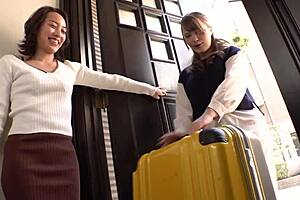 Yukari And June Indulge In Sweaty Lesbian Licking And Pussy Play