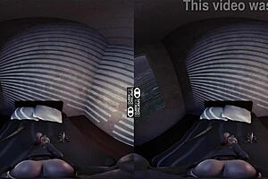 vr fucking harley quinn feels so real in this anime hentai mixup