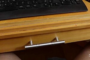 I caught my significant other rigorously masturbating with a friend and asked her to spit roast him together