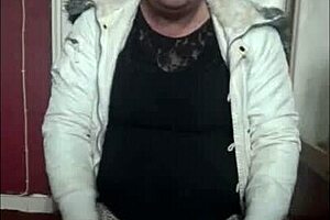 bisexual crossdresser shares intimate toy moments on cam, not shy about ass to mouth.