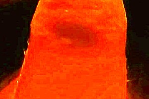 Slow cock play with creampie masturbation