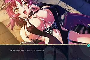 She says, 'Cum on my big tits, monster cock'