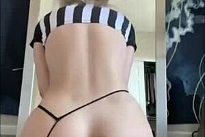 Discover the perfect blonde amateur in this intriguing video