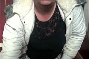 bisexual crossdresser shares intimate toy moments on cam, not shy about ass to mouth.