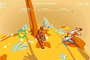 Odymos Lgbt Hentai Game Ep 10 Threesome Outdoor Sex With Mushroom Shape Dildos