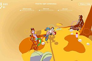 Odymos Lgbt Hentai Game Ep 10 Threesome Outdoor Sex With Mushroom Shape Dildos