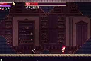 【スカーレット・メイデンの実況プレイ パート2】横スクロのローグライク2階層ボスまで攻略開始！