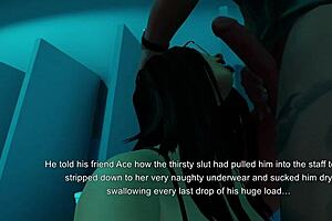 Group sex and anal play in the virtual reality