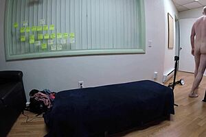 Gigi Breeze undergoes casting interview, left alone for sexy exploration