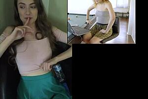 Hottest girls fucking behind scenes at nubiles