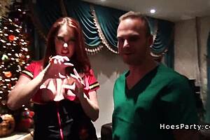 Hot Amateurs Fucking At Halloween Party