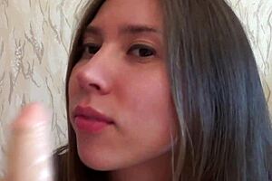 ananta shakti's kinky tongue sucks dildo fetishically 😈