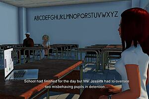 Group sex and anal play in the virtual reality