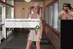 In this game, lesbians give blowjobs and ride each other uncensored