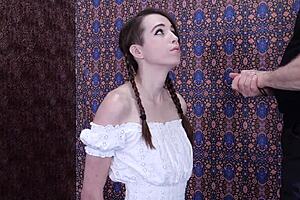 I'm a Submissive Teen 18+ Chained for Oral