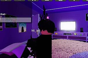 roblox master licks and sucks new slave's stockings