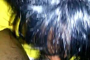 She just swallowed it all 😏