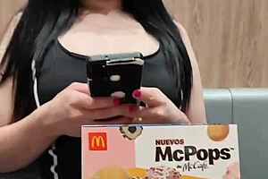 Today I Will Be the Dessert for This Petite Cute Couple