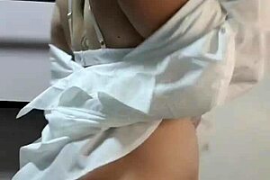 teasing in sexy lingerie 😘