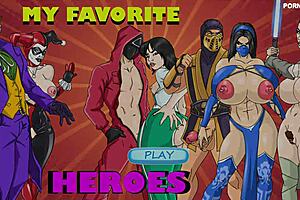 my favorite heroes in a wild fuck fantasy 😈