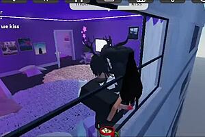 roblox master licks and sucks new slave's stockings