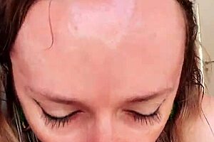 Riding dildo with big natural tits and hairy beaver.