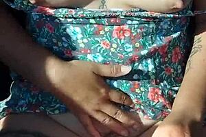 i'm stripping naked in my moving car to show off in public