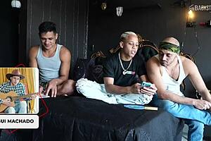 Behind Scenes: Léo Felipo Horny in Maintenance