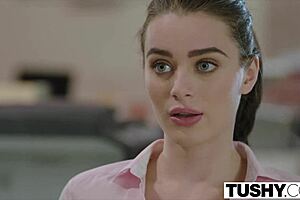 lana rhoades puts on an anal show with muff diving and rimjob.