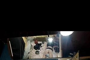 I watch my argentinian friends sucking dick in a lesbian threesome