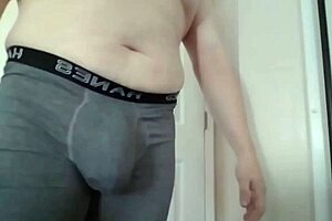 White cock bulge must go hard and must be shared