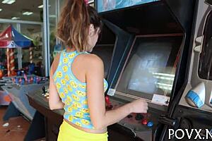 Lustful girlfriend begins sex with wet pussy blowjob and fucking