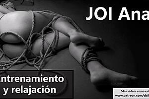 Jerk off to this anal JOI in Spanish, relax and train your ass!