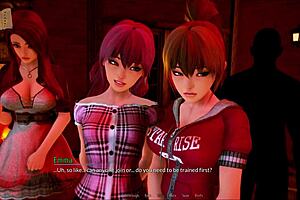 what's happening in harem hotel 388 with all those games